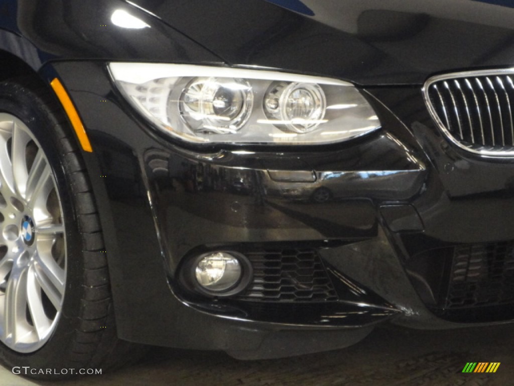 2011 3 Series 335i xDrive Coupe - Jet Black / Black photo #21