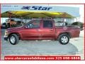 2011 Merlot Jewel Red Metallic GMC Canyon SLE Crew Cab  photo #2