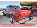 2011 Merlot Jewel Red Metallic GMC Canyon SLE Crew Cab  photo #3