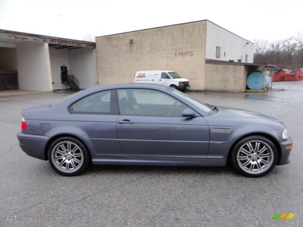 Steel Grey Metallic 2003 BMW M3 Coupe Exterior Photo #57582196