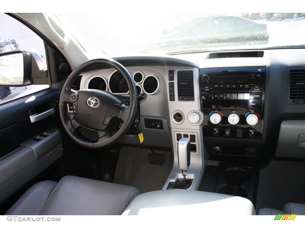 2008 Tundra Limited CrewMax 4x4 - Silver Sky Metallic / Graphite Gray photo #14