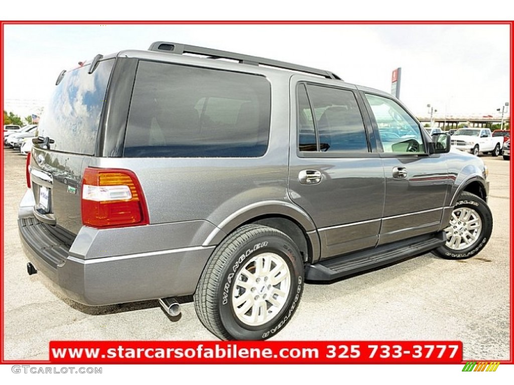 2011 Expedition XLT - Sterling Grey Metallic / Camel photo #7