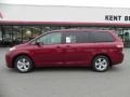 2012 Salsa Red Pearl Toyota Sienna LE  photo #15