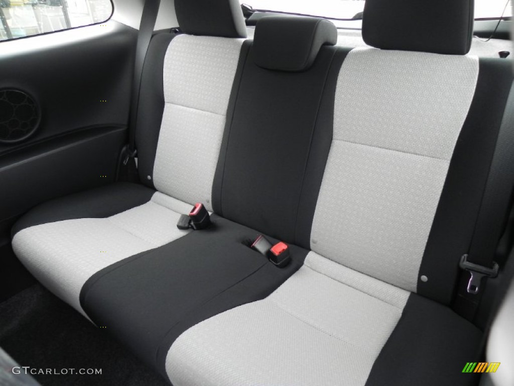 Ash Gray Interior 2012 Toyota Yaris L 3 Door Photo #57585749