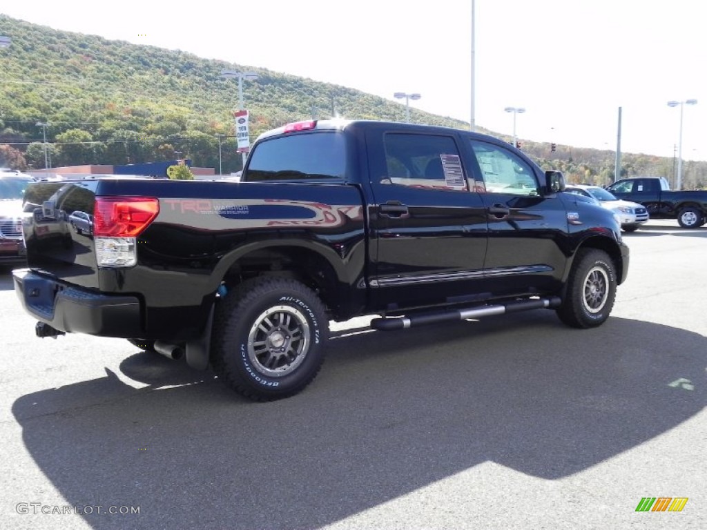 2011 Tundra TRD Rock Warrior CrewMax 4x4 - Black / Black photo #13