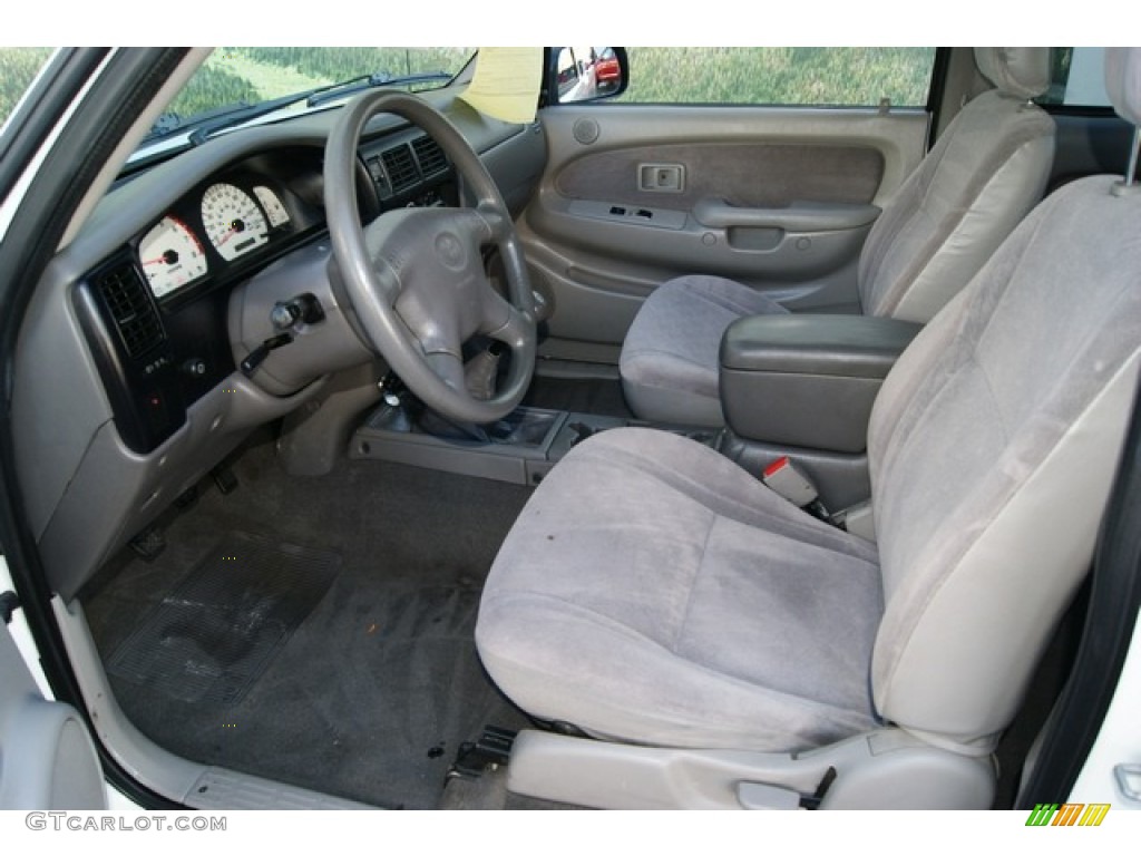 Charcoal Interior 2001 Toyota Tacoma Xtracab Photo #57588218