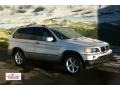 2001 Titanium Silver Metallic BMW X5 3.0i  photo #1