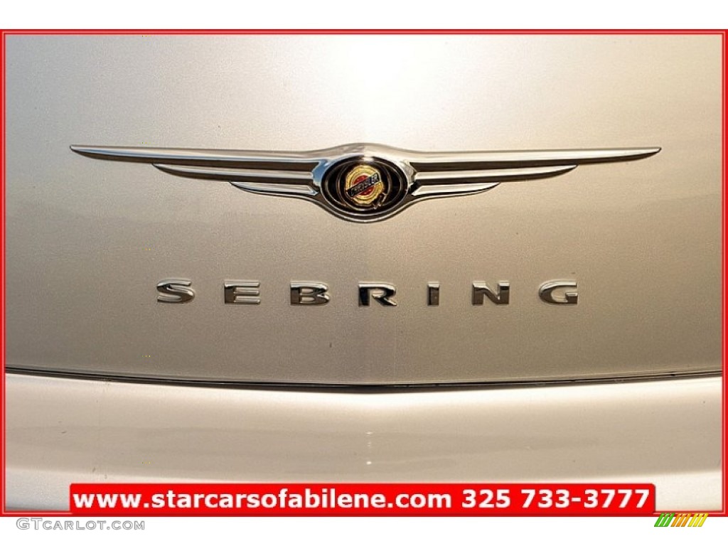 2010 Sebring Limited Sedan - Bright Silver Metallic / Dark Slate Gray photo #5