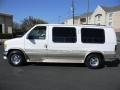 White 1995 Ford E Series Van E150 Passenger Conversion Exterior