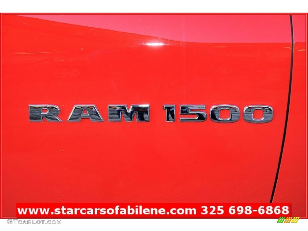 2011 Ram 1500 ST Quad Cab - Flame Red / Dark Slate Gray/Medium Graystone photo #9