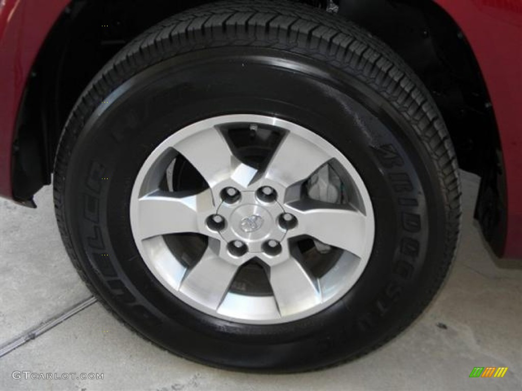 2011 4Runner SR5 - Salsa Red Pearl / Graphite photo #9