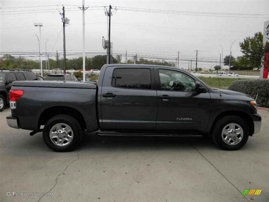 2010 Tundra CrewMax - Slate Gray Metallic / Graphite Gray photo #4