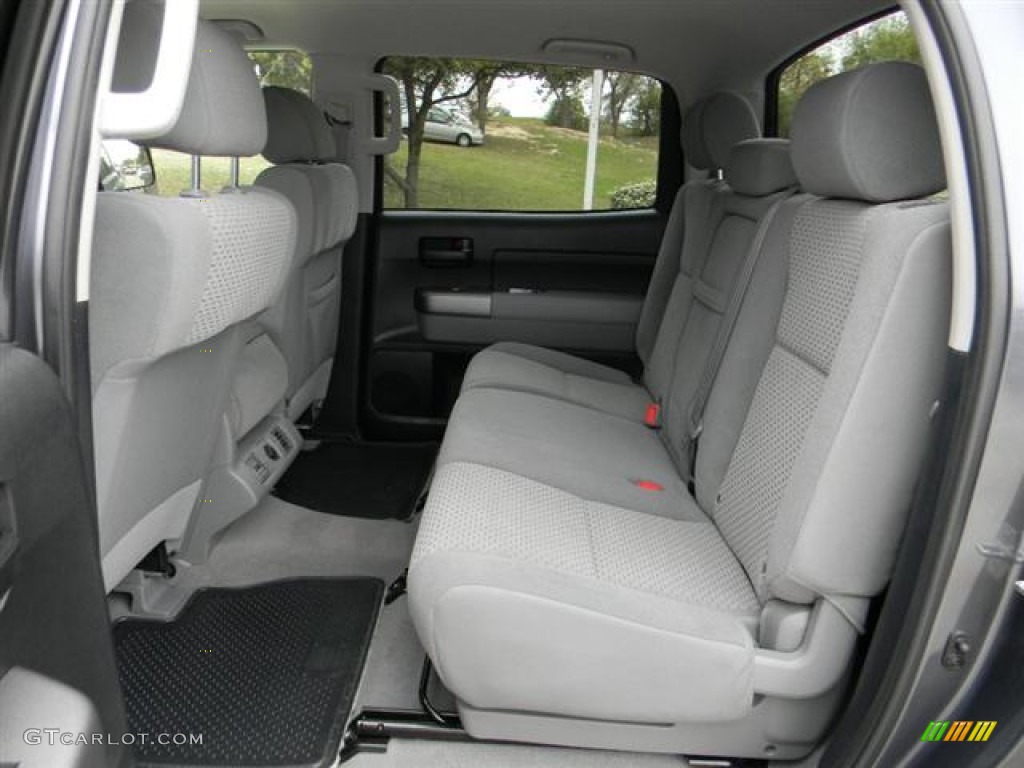 2010 Tundra CrewMax - Slate Gray Metallic / Graphite Gray photo #11