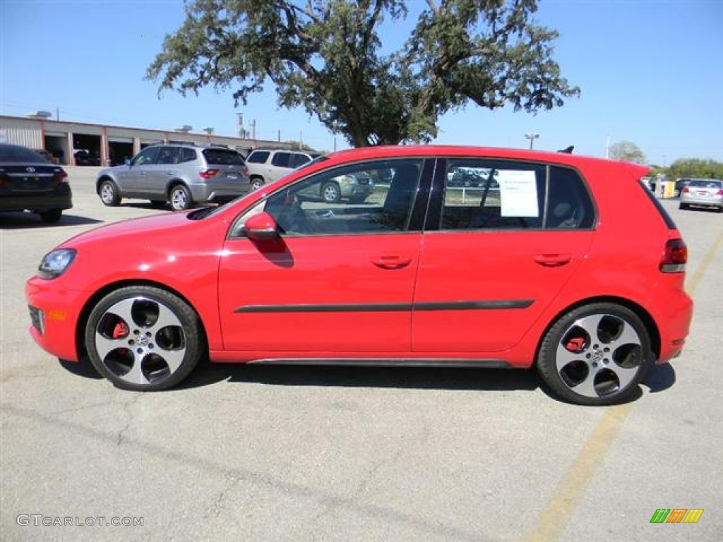 Tornado Red 2010 Volkswagen GTI 4 Door Exterior Photo #57592682