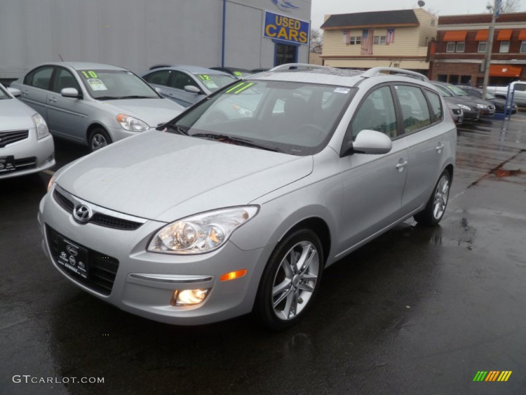 Shimmering Silver Metallic 2011 Hyundai Elantra Touring SE Exterior Photo #57593427