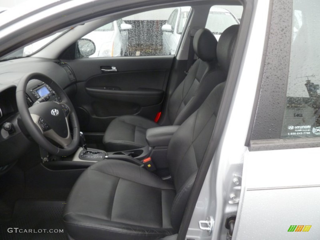 Black Interior 2011 Hyundai Elantra Touring SE Photo #57593488