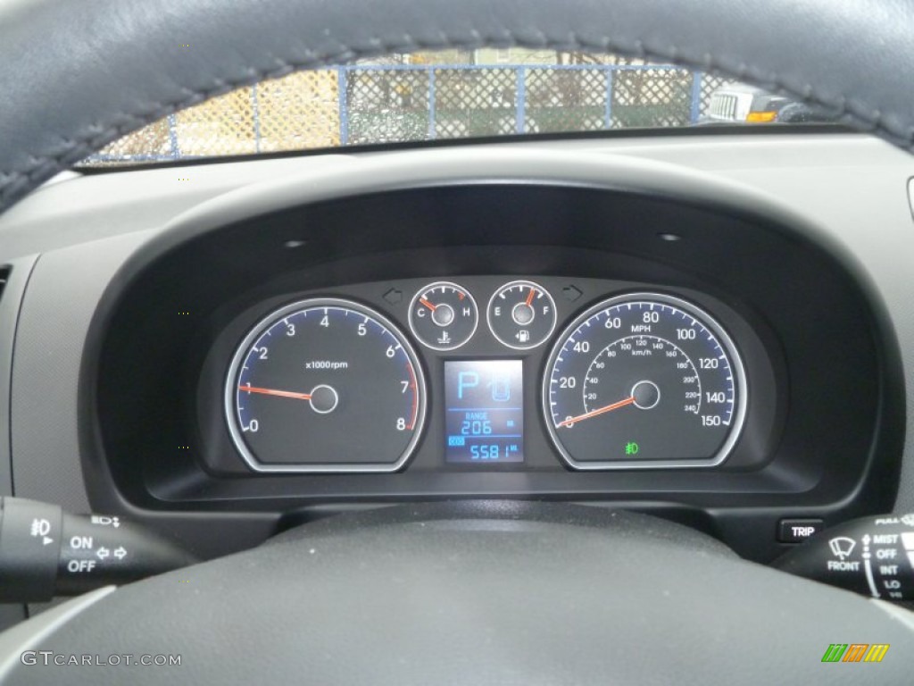 2011 Hyundai Elantra Touring SE Gauges Photo #57593542