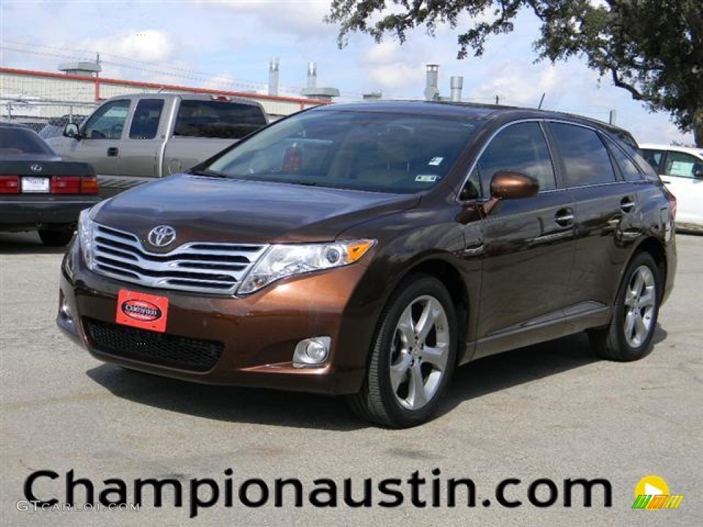 2009 Venza V6 - Sunset Bronze Mica / Ivory photo #1