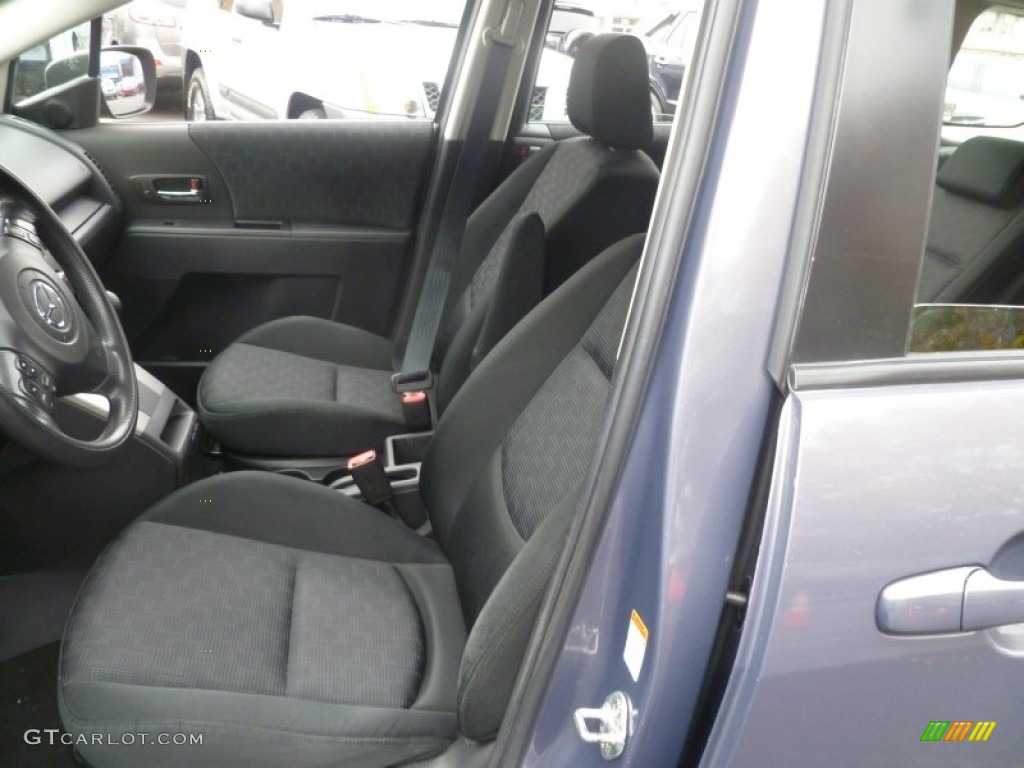 2008 MAZDA5 Touring - Galaxy Gray / Black photo #12