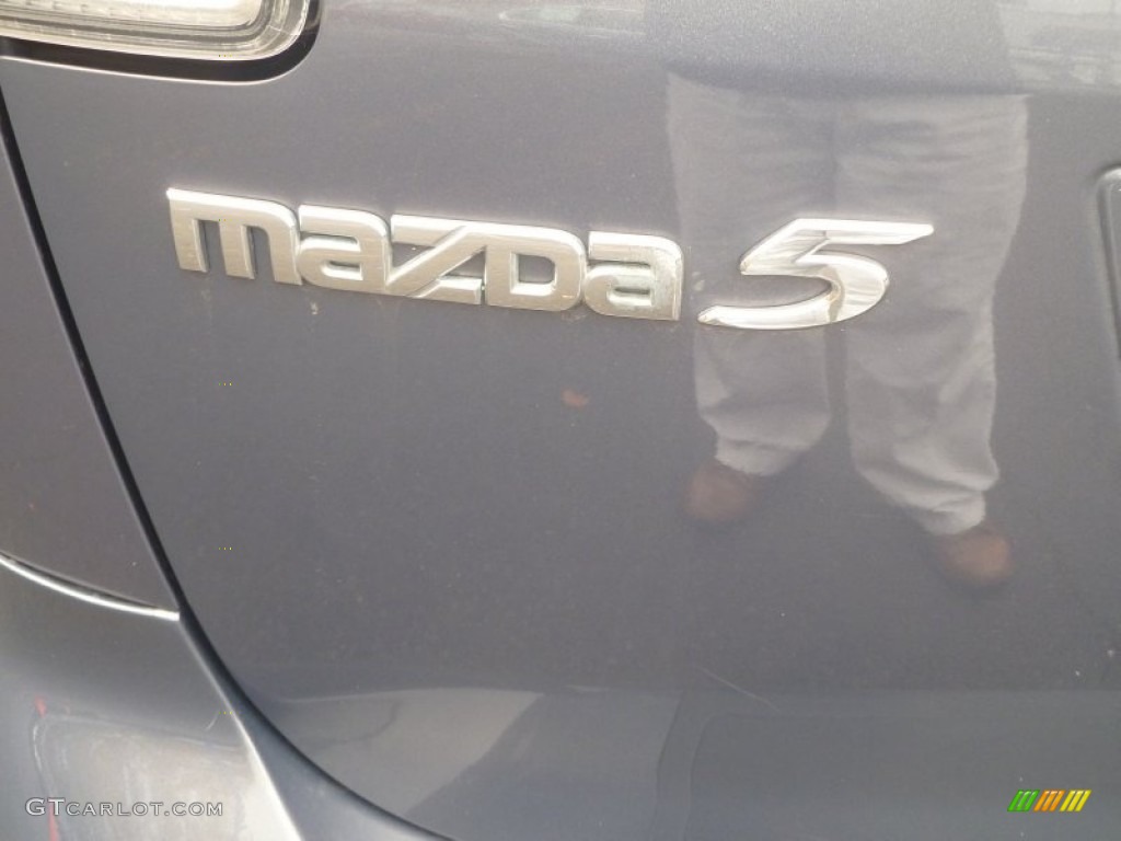 2008 MAZDA5 Touring - Galaxy Gray / Black photo #26