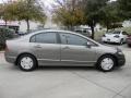 Galaxy Gray Metallic - Civic Hybrid Sedan Photo No. 4