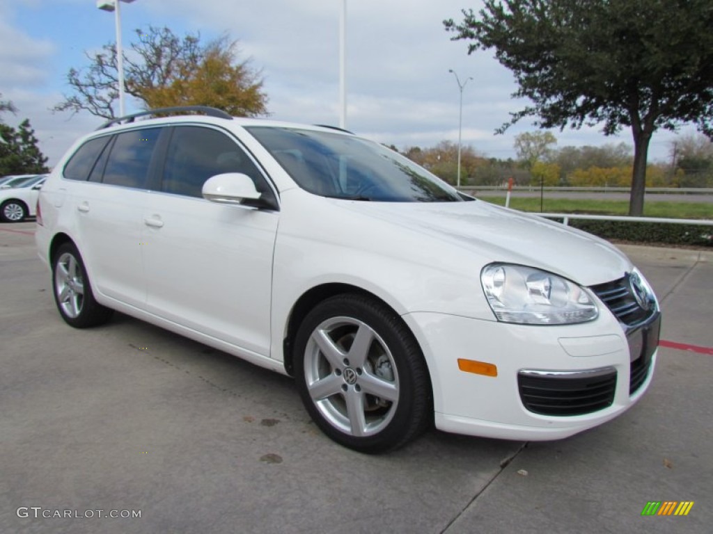 Candy White 2009 Volkswagen Jetta TDI SportWagen Exterior Photo #57595971