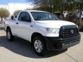Super White - Tundra Regular Cab 4x4 Photo No. 3