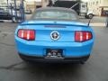 2010 Grabber Blue Ford Mustang V6 Premium Convertible  photo #4