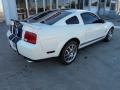 2008 Performance White Ford Mustang Shelby GT500 Coupe  photo #3