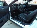 Black 2008 Ford Mustang Shelby GT500 Coupe Interior Color