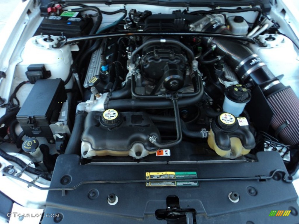 2008 Ford Mustang Shelby GT500 Coupe 5.4 Liter Supercharged DOHC 32-Valve V8 Engine Photo #57599092