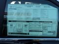  2012 CTS 3.6 Sedan Window Sticker