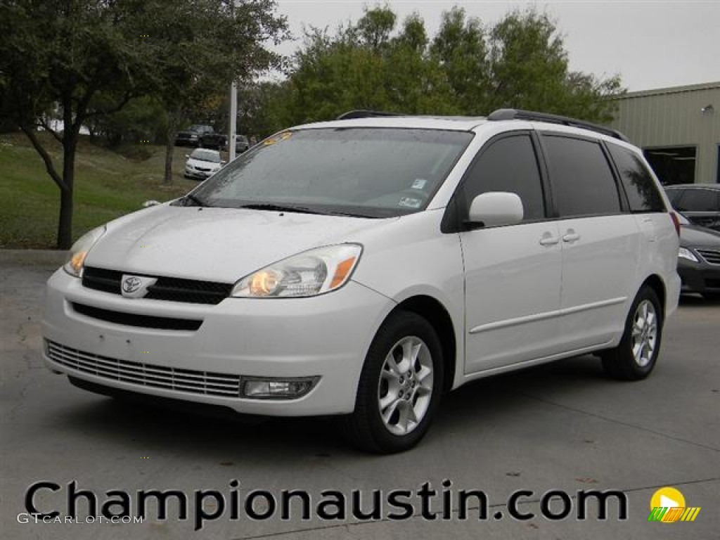 Natural White Toyota Sienna