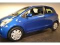 2008 Blazing Blue Pearl Toyota Yaris 3 Door Liftback  photo #6
