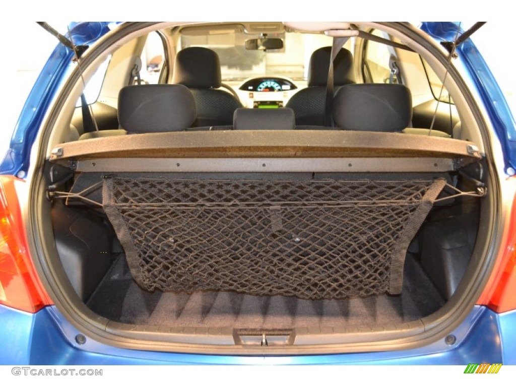 2008 Yaris 3 Door Liftback - Blazing Blue Pearl / Dark Charcoal photo #15