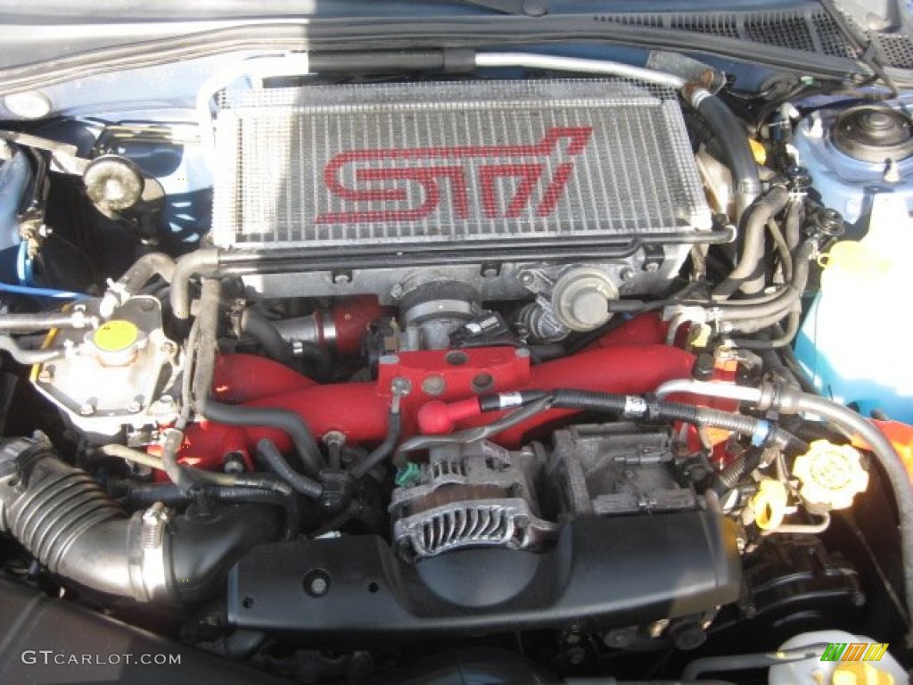 2004 Subaru Impreza WRX STi 2.5 Liter STi Turbocharged DOHC 16-Valve Flat 4 Cylinder Engine Photo #57601835