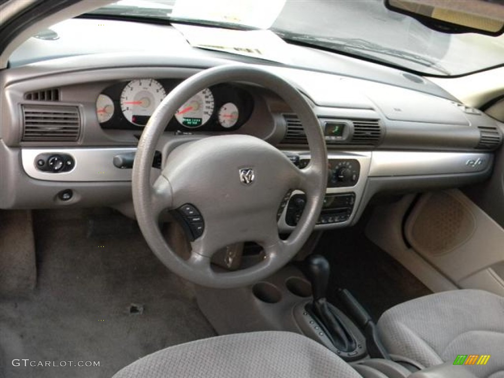 2005 Dodge Stratus R/T Sedan Dark Slate Gray Dashboard Photo #57601847