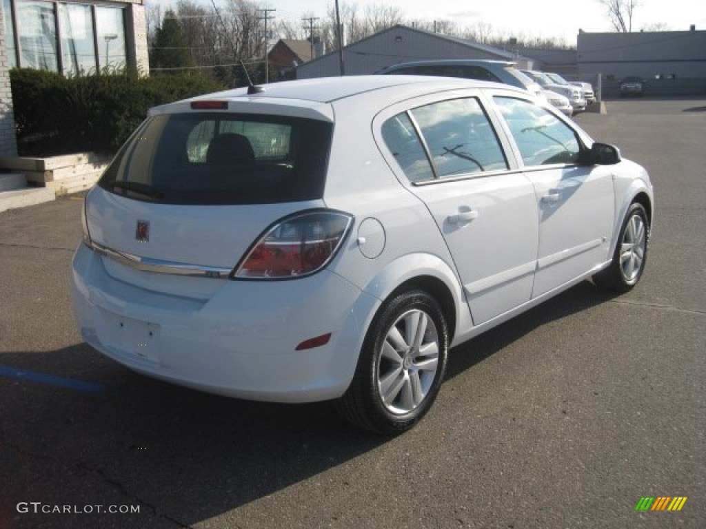 2008 Astra XE Sedan - Arctic White / Charcoal photo #6