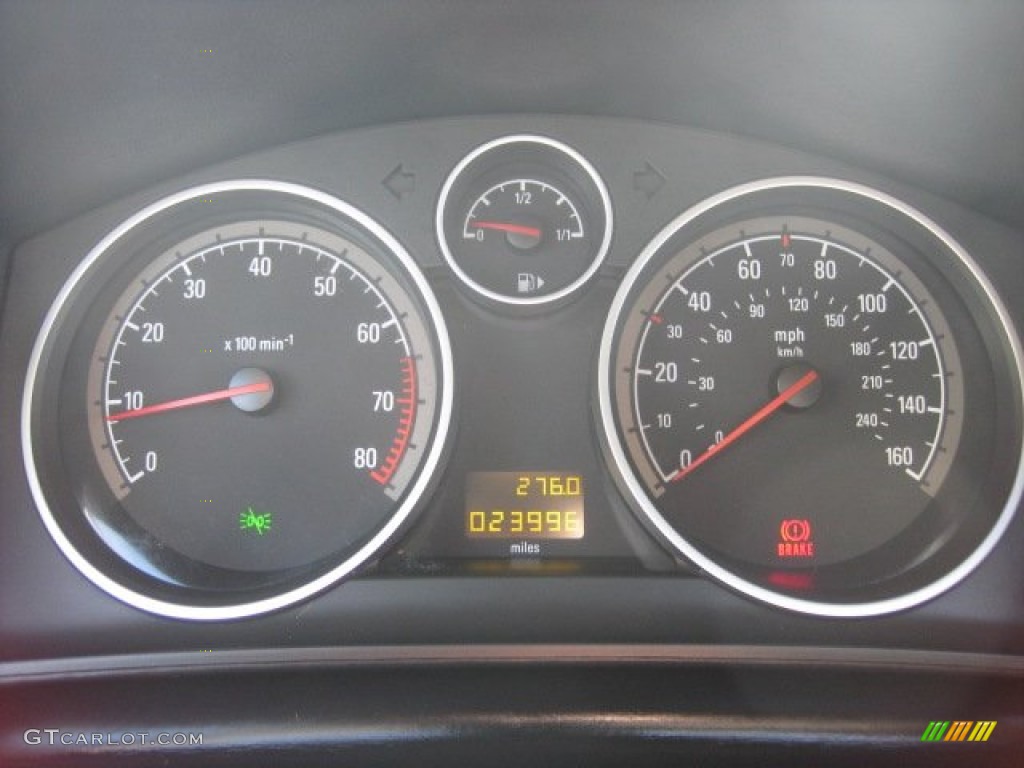 2008 Astra XE Sedan - Arctic White / Charcoal photo #23