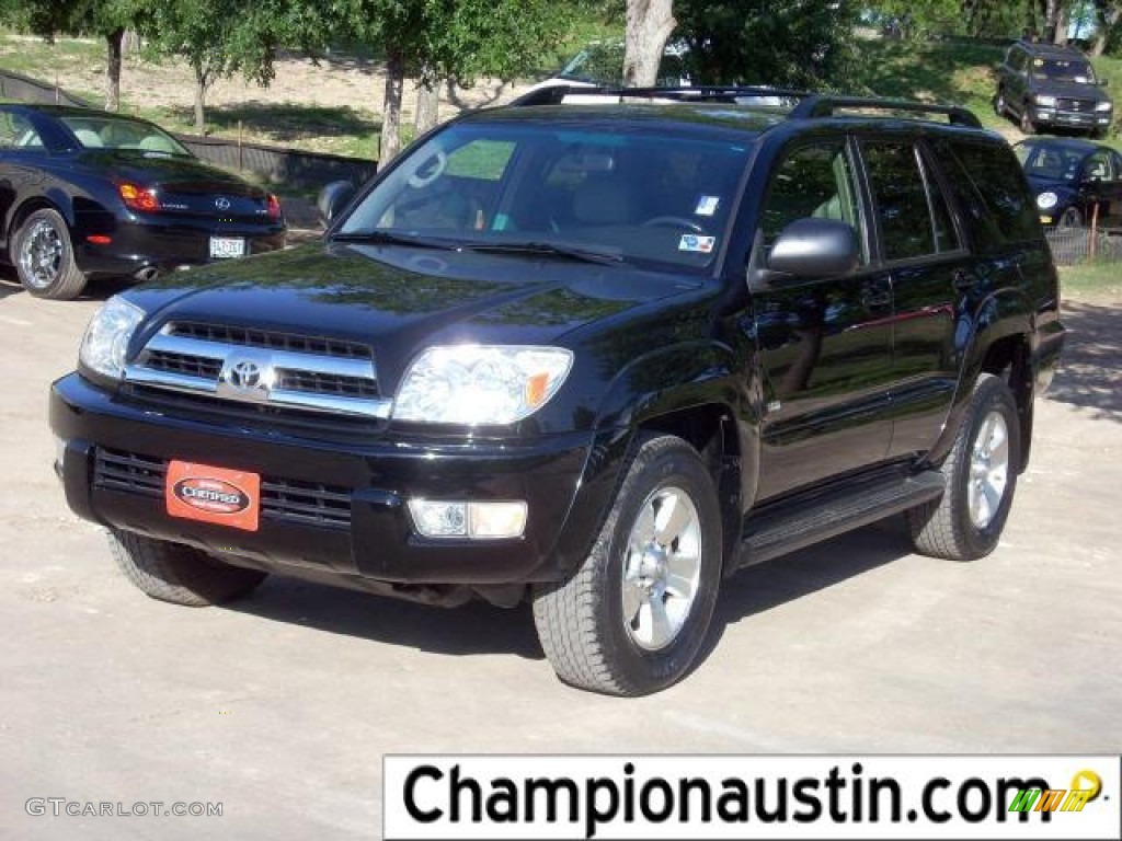 2005 4Runner SR5 - Black / Stone photo #1