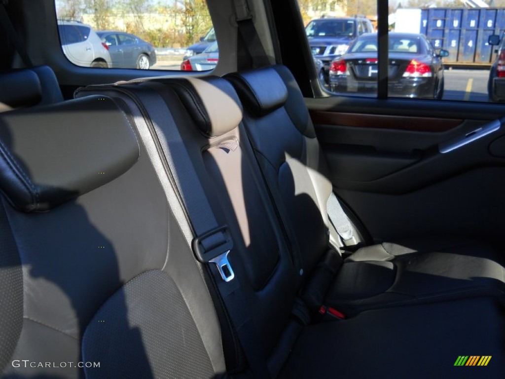 2008 Pathfinder LE V8 4x4 - Super Black / Graphite photo #8
