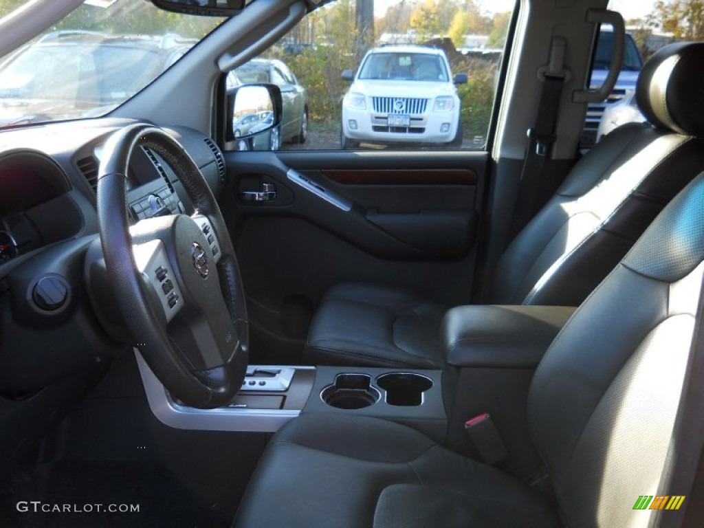 2008 Pathfinder LE V8 4x4 - Super Black / Graphite photo #25