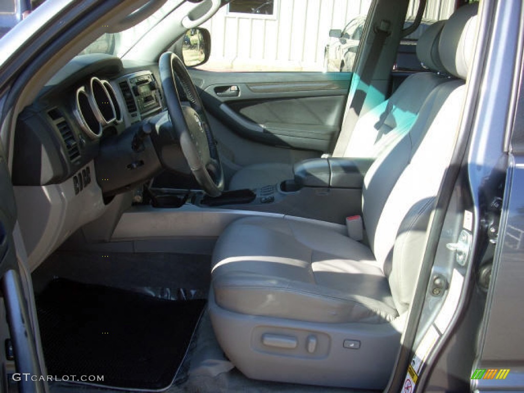 2004 4Runner Limited - Galactic Gray Mica / Stone photo #13