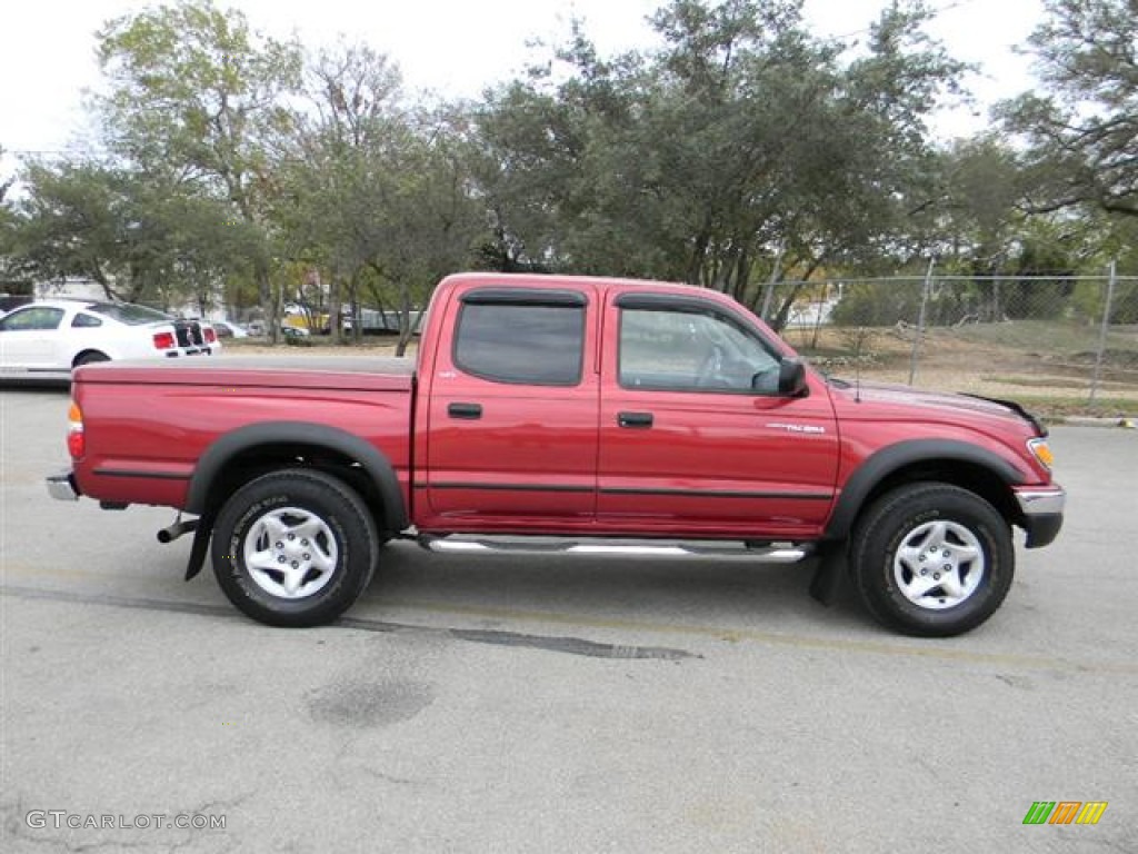 Impulse Red Pearl 2003 Toyota Tacoma V6 PreRunner Double Cab Exterior Photo #57603765
