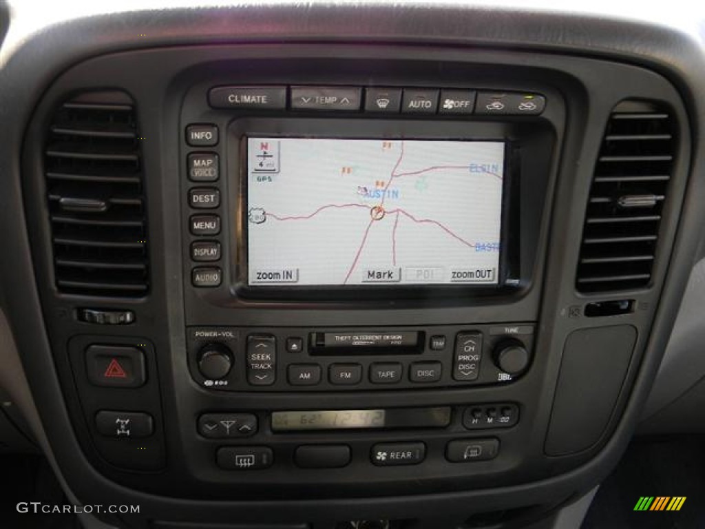 2001 Toyota Land Cruiser Standard Land Cruiser Model Navigation Photos