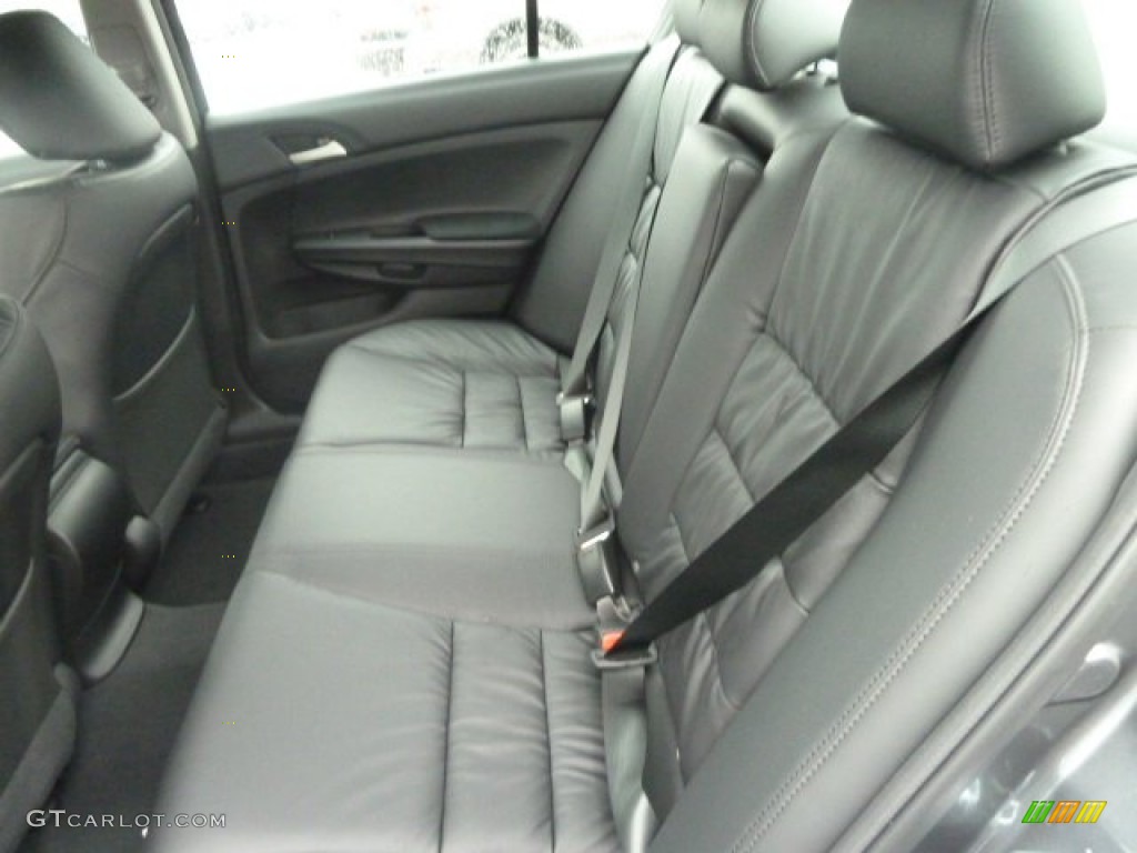 Black Interior 2012 Honda Accord SE Sedan Photo #57606327