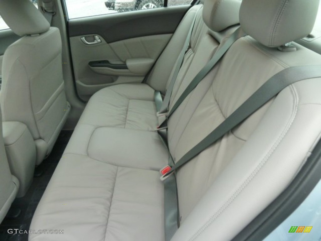 Gray Interior 2012 Honda Civic EX-L Sedan Photo #57606657