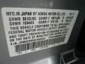 NH700M 2012 Honda Fit Standard Fit Model Parts