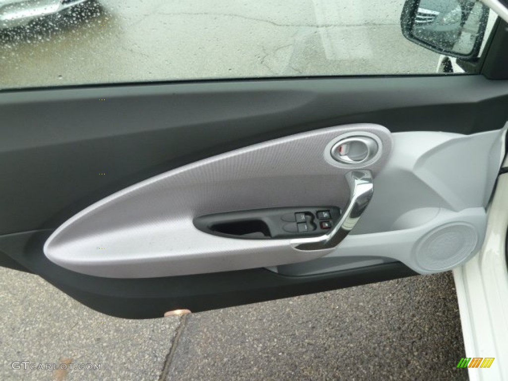 2012 Honda CR-Z EX Sport Hybrid Gray Door Panel Photo #57606999