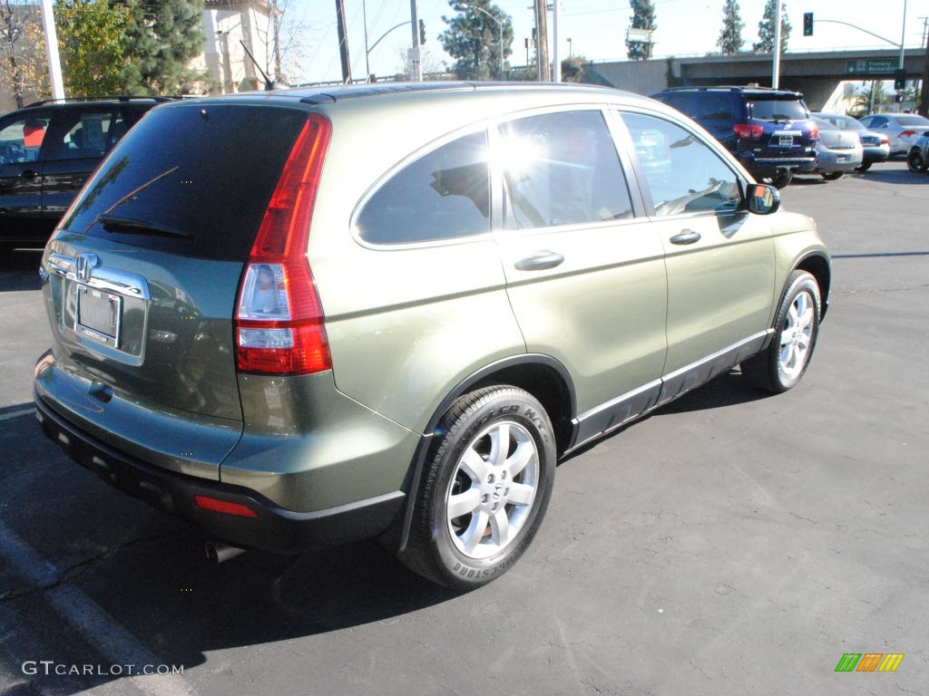 2008 CR-V EX - Green Tea Metallic / Ivory photo #9